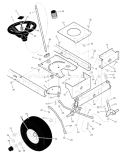 Part Location Diagram of 94520MA Murray Shaft, Steering