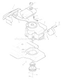 Part Location Diagram of 92246SEMA Murray Stack Pulley Assembly
