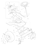 Part Location Diagram of 92097MA Murray Bearing-pivot