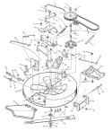 Part Location Diagram of 91797E700 Murray Guide, Belt