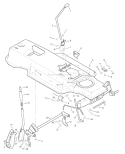 Part Location Diagram of 092705E700 Murray Lifter Assembly