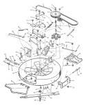 Part Location Diagram of 91797E700MA Murray Guide-Belt