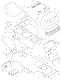 Part Location Diagram of 92346E701 Murray Support, Dash