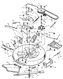 Page E Diagram and Parts List for 31720X51 A 1997 Murray Lawn Tractor