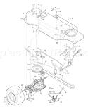 Part Location Diagram of 15X792 Murray Nut, Hex