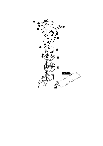 Discharge chute Diagram and Parts List for 627104X8A  Murray Snow Blower