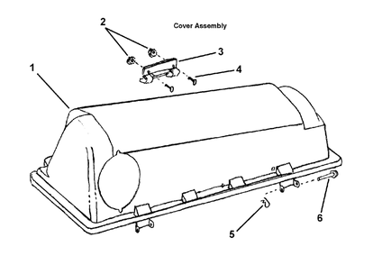 Part Location Diagram of 1933896 Murray NUT, ESNA, 10-24