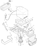 Page C Diagram and Parts List for 385000X68A  Murray Lawn Tractor