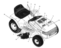 Part Location Diagram of 48X5713MA Murray Decal, Engage, PTO