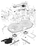 Page E Diagram and Parts List for 385002X50B-SW  Murray Lawn Tractor