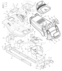 Page A Diagram and Parts List for 385002X78C  Murray Lawn Tractor