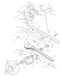 Page E Diagram and Parts List for 385002X78C  Murray Lawn Tractor
