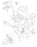 Page H Diagram and Parts List for 385002X78C  Murray Lawn Tractor