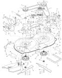 Page F Diagram and Parts List for 385003X108  Murray Lawn Tractor