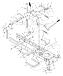Page F Diagram and Parts List for 385003X52A  Murray Lawn Tractor