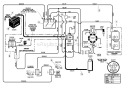 Page B Diagram and Parts List for 385004X52A  Murray Lawn Tractor