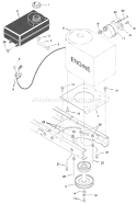 Page C Diagram and Parts List for 38500AX192A 1997 Murray Lawn Tractor