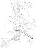 Page D Diagram and Parts List for 38500AX192A 1997 Murray Lawn Tractor