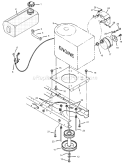 Part Location Diagram of 7001033MA Murray Fuel Line (Must Cut To Length)
