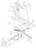 Page D Diagram and Parts List for 385011X50B  Murray Lawn Tractor