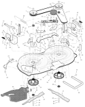 Page E Diagram and Parts List for 385011X50B  Murray Lawn Tractor