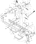 Page F Diagram and Parts List for 385012X68B  Murray Lawn Tractor