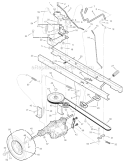 Page D Diagram and Parts List for 385013X51A  Murray Lawn Tractor