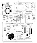 Page B Diagram and Parts List for 385015X50B  Murray Lawn Tractor