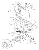 Page D Diagram and Parts List for 385015X50B  Murray Lawn Tractor