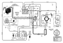 Page B Diagram and Parts List for 385016X78A  Murray Lawn Tractor