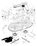 Page E Diagram and Parts List for 385016X78A  Murray Lawn Tractor