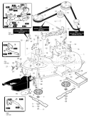 Part Location Diagram of 711920MA Murray Nut, 3/8-16 Hwdfllk M
