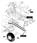 Part Location Diagram of 711615MA Murray Flat Washer