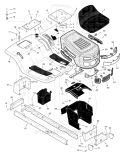Part Location Diagram of 10017879E701MA Murray Bracket, Support