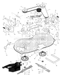 Page E Diagram and Parts List for 385021X53A  Murray Lawn Tractor