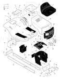 Part Location Diagram of F-98852 Murray Book, Instruction