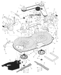 Page E Diagram and Parts List for 385044X51A-SW  Murray Lawn Tractor