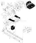 Part Location Diagram of 94829E245 Murray Plate, Index