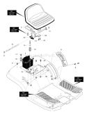 Part Location Diagram of 710136-821MA Murray Comp. Spring