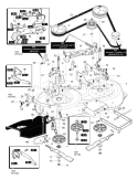 Part Location Diagram of 95295MA Murray Rod, Hanger