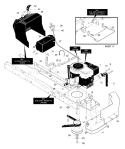 Part Location Diagram of 95370MA Murray Throttle Control