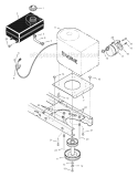 Page C Diagram and Parts List for 385300X30A  Murray Lawn Tractor
