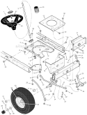 Part Location Diagram of 1001460E700MA Murray Axle Assembly (With Fitting)