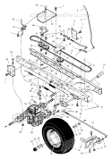 Part Location Diagram of 1001014MA Murray Nut - Tee