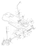 Part Location Diagram of 92065E701MA Murray Lifter Assembly