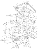 Page E Diagram and Parts List for 387001X00A  Murray Lawn Tractor