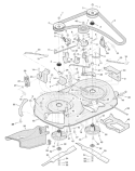 Part Location Diagram of 403229MA Murray 40 Blade Housing