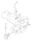 Page F Diagram and Parts List for 387002X92D  Murray Lawn Tractor