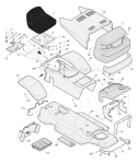 Page A Diagram and Parts List for 387003X8A  Murray Lawn Tractor