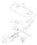 Part Location Diagram of 17X1462 Murray Locknut, Flange